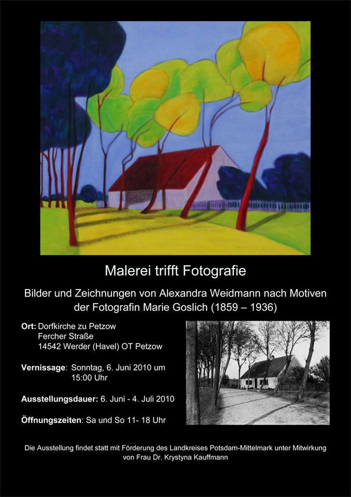 Malerei trifft auf Photographie